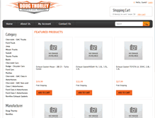 Tablet Screenshot of dougthorley.com